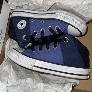 Lightly used little boys Converse